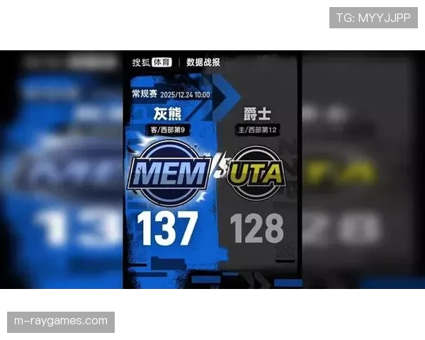 阿尔达马平生涯最高37分，灰熊击败爵士送对手四连败